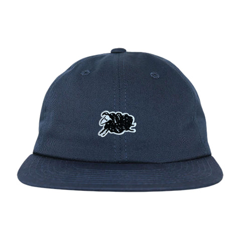 BLACK $HEEP STRAP BACK (NAVY)