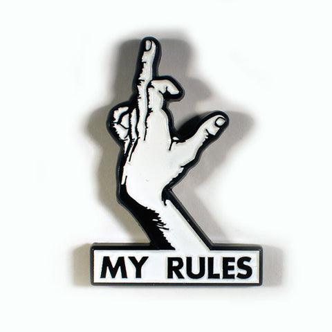 MY RULES PIN